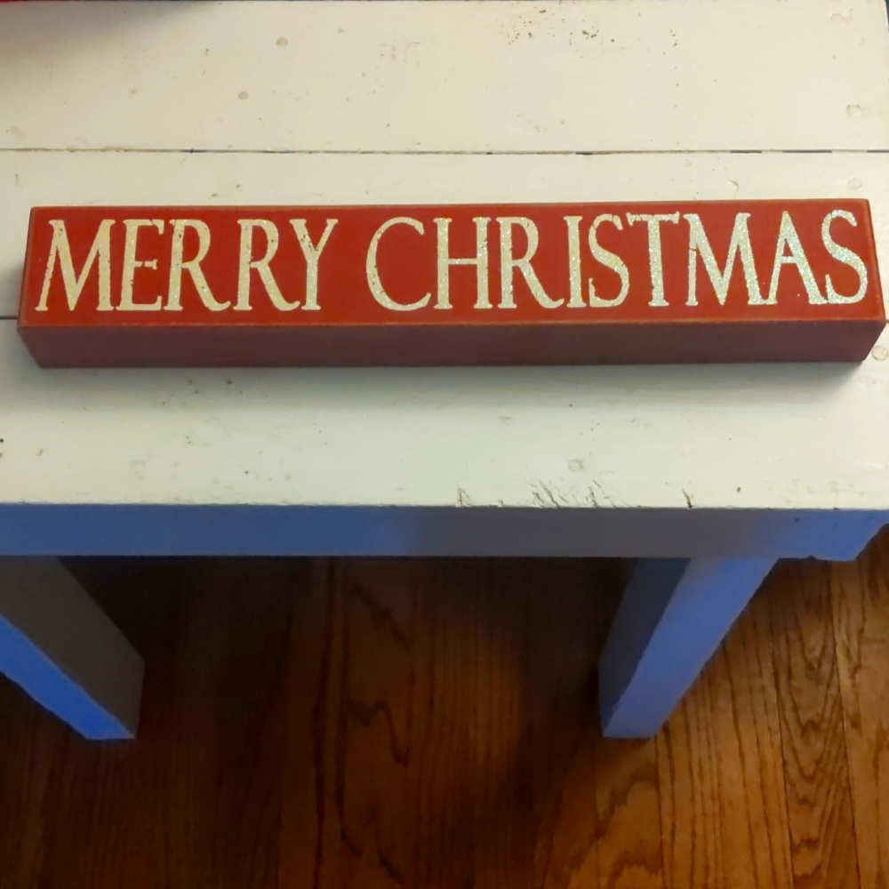 Merry Christmas wooden Wall Hanging